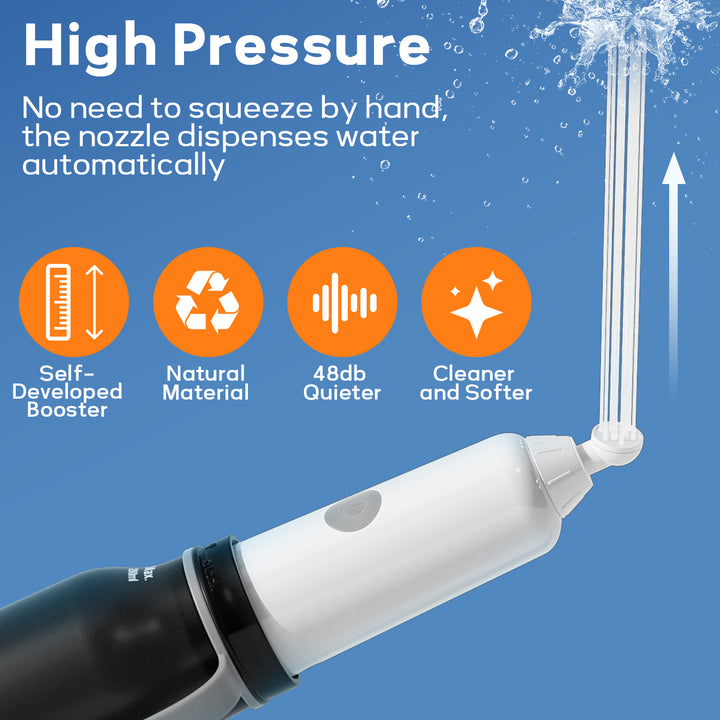 SAMODRA Portable Travel Bidet, Electric Bidet with 3 Spray Modes, IPX7 Waterproof & Rechargeable, Mini Bidet Toilet Water Sprayer for Personal Hygiene, Postnatal Care, Perineal & Hemorrhoid