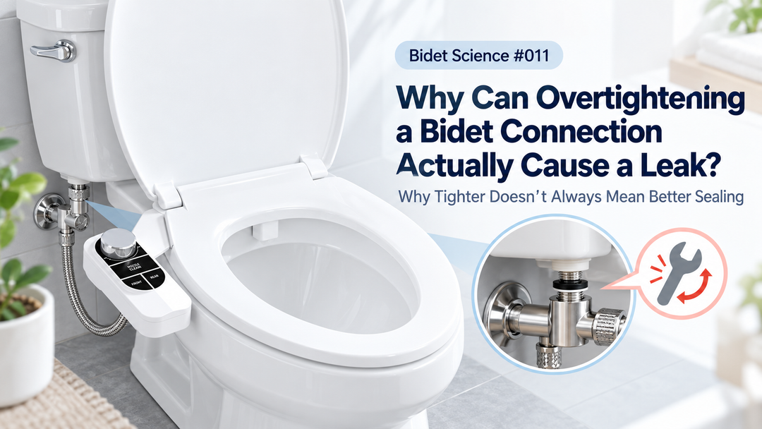 Why Can Overtightening a Bidet Connection Actually Cause a Leak?