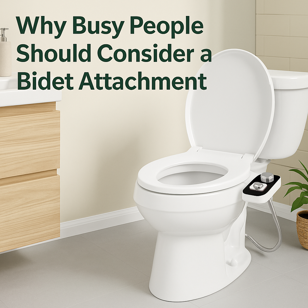 Elevating Personal Hygiene: The Role of Bidet Attachments in Busy Modern Lives