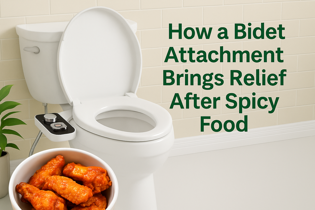 Why a Bidet Is Your Best Friend When Spicy Food or Stomach Issues Strike