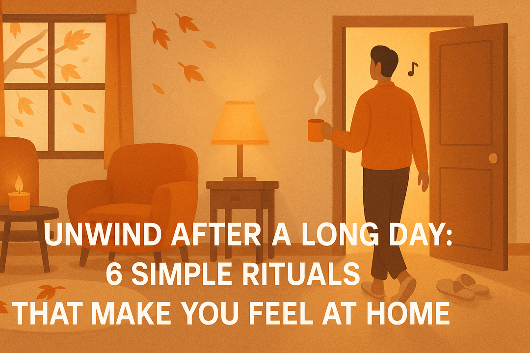 Unwind After a Long Day: 6 Simple Rituals That Make You Feel at Home