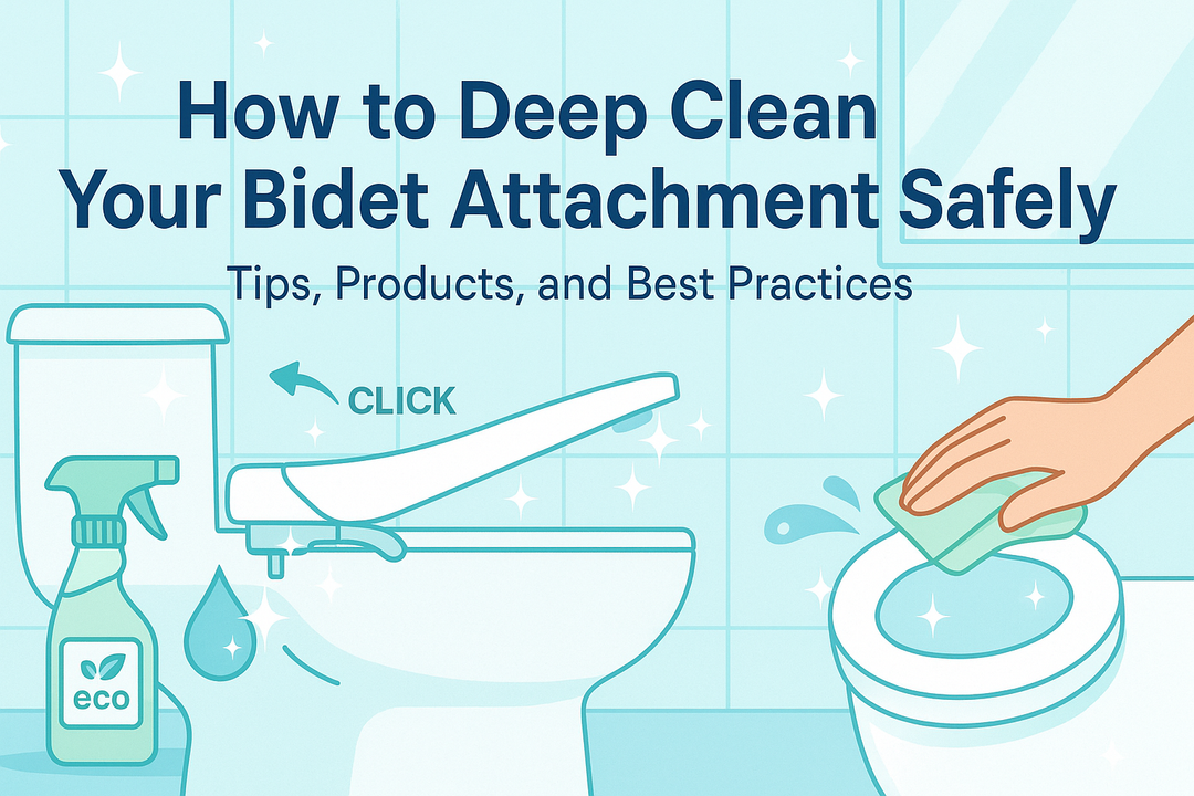 How to Deep Clean Your Bidet Attachment Without Damaging It: Safe Products & Best Practices