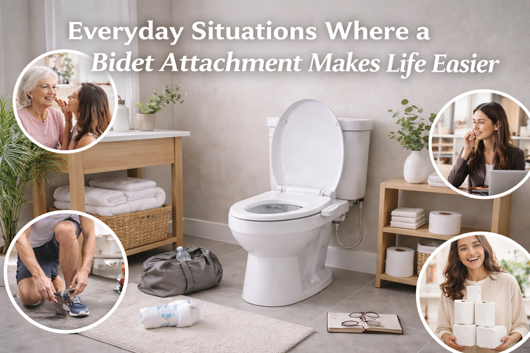 Everyday Situations Where a Bidet Attachment Makes Life Easier