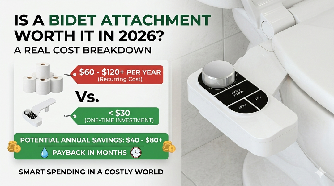 Is a Bidet Attachment Worth It in 2026? A Real Cost Breakdown