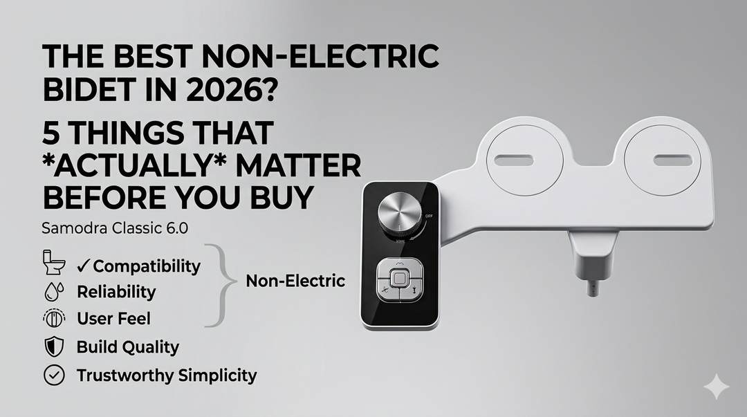 What Is the Best Non-Electric Bidet in 2026?