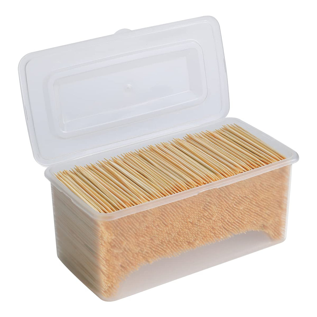 SAMODRA Toothpicks 3000 Count, Bamboo Tooth Picks Wooden