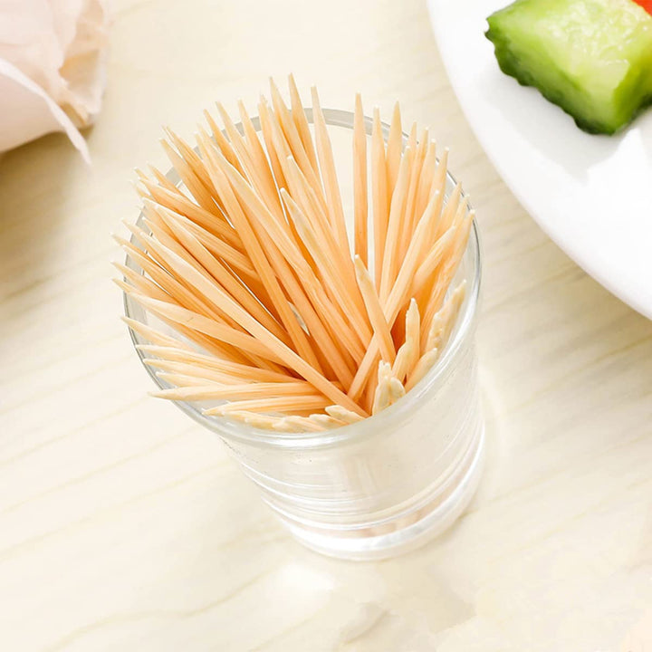 SAMODRA Toothpicks 3000 Count, Bamboo Tooth Picks Wooden