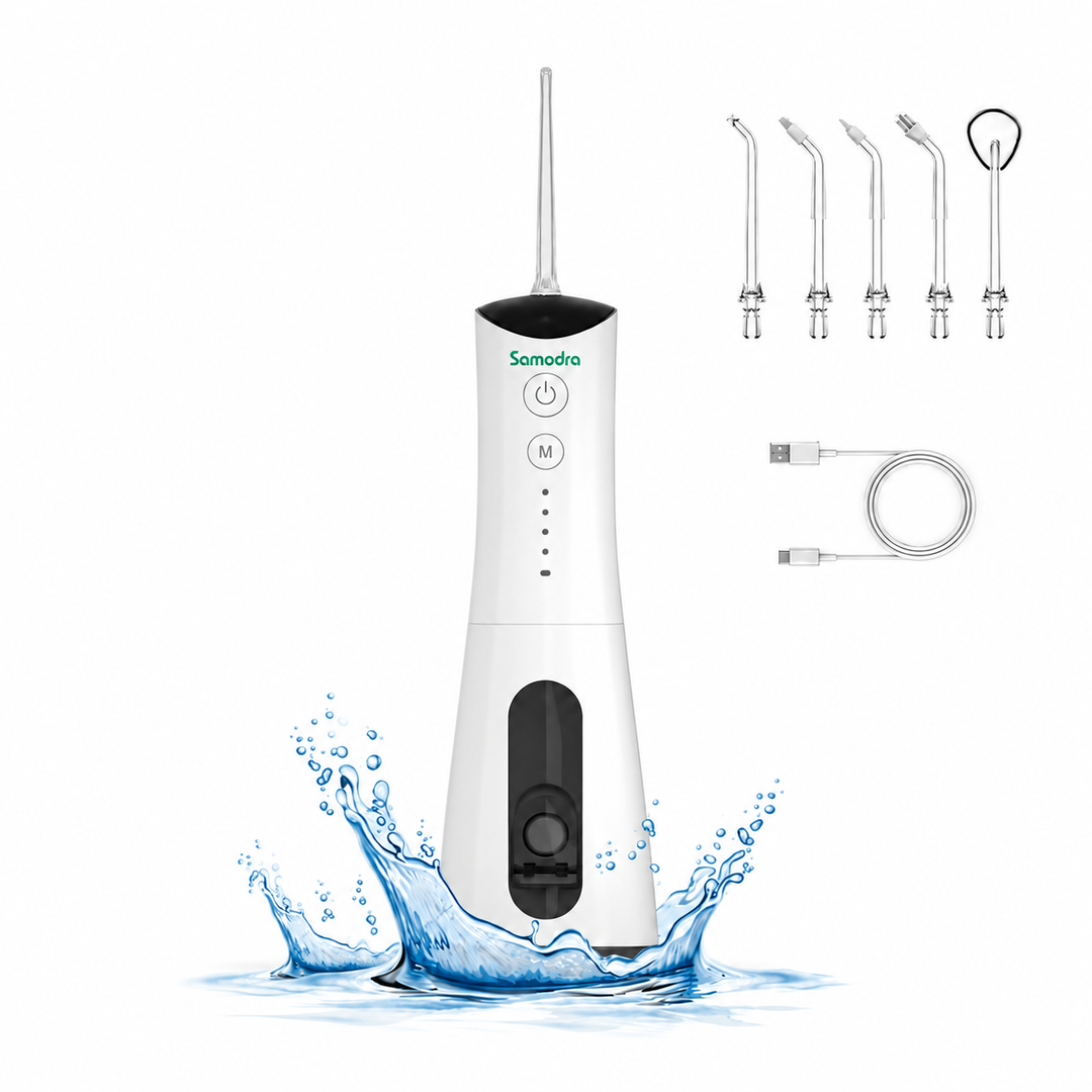 SAMODRA Water Dental Flosser Teeth Pick Electric Waterflosser