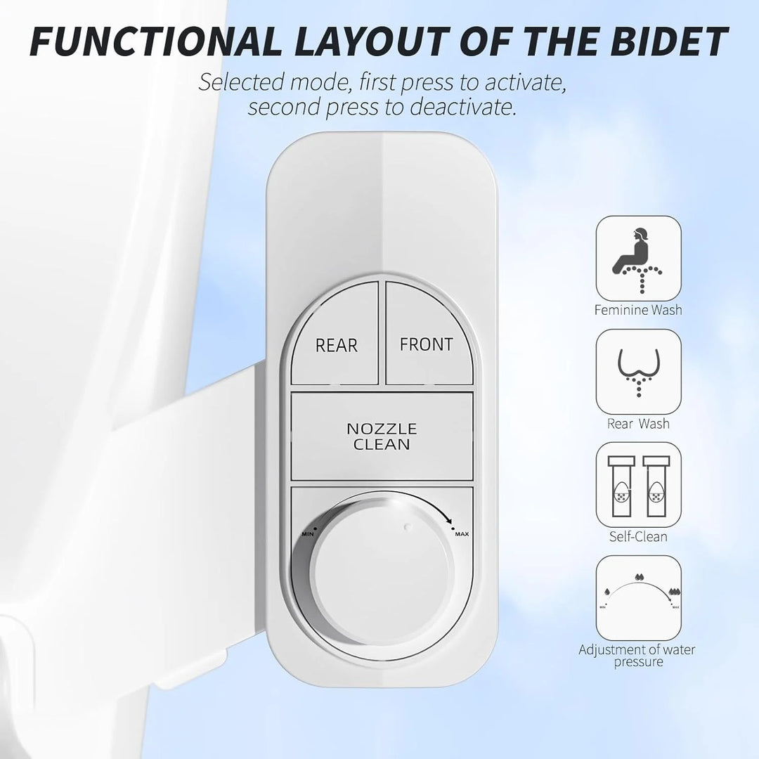 SAMODRA Non-Electric Bidet 8.0 Plus