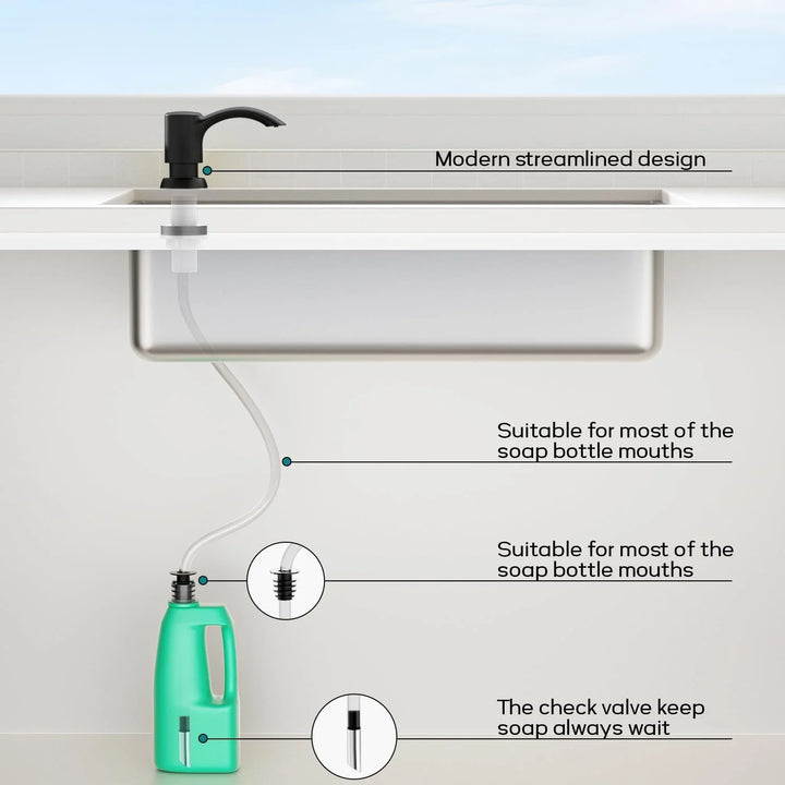 Samodra Kitchen Sink Soap Dispenser F080