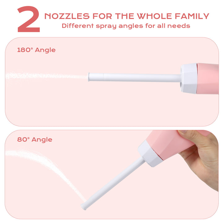 SAMODRA Travel Bidet, Portable Bidet for Women 350 ml Capacity Personal Bidet Portable, Refreshing Clean for Home, Camping, Outdoors & Travel